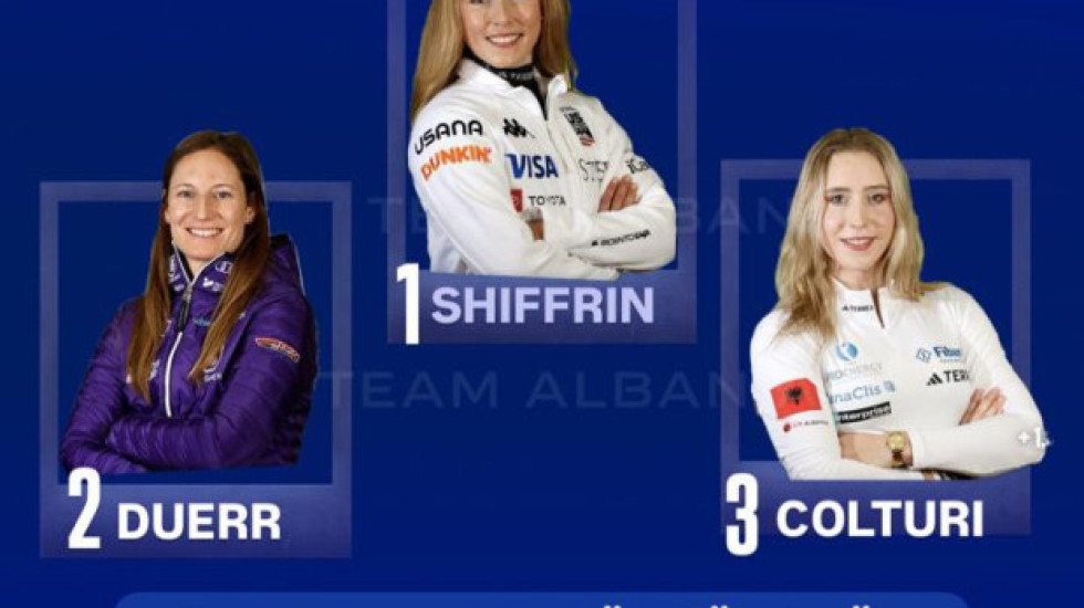 Lara Colturi, podiumi i tretë në Botërorin e skive