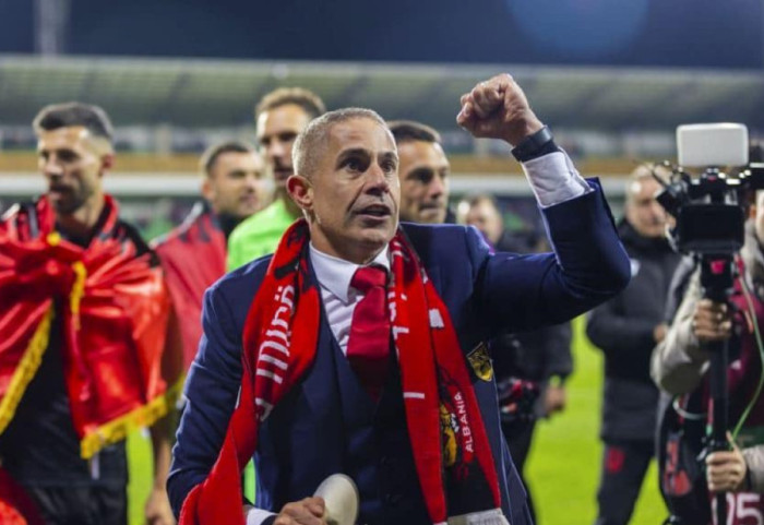 Shqipëria rinovon kontratën me trajnerin Sylvinho