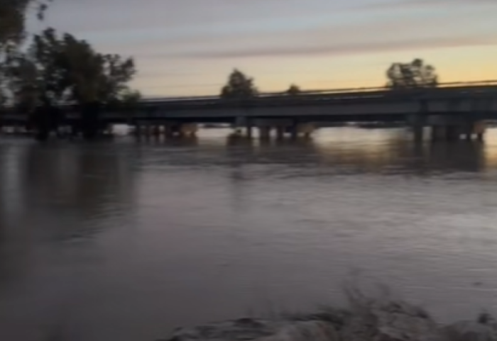 Vjosa del sërish nga shtrati, përmbytje në Mifol