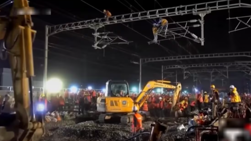 "Magjia" që ndodhte në Kinë, si u ndërtua stacioni i trenit për 9 orë