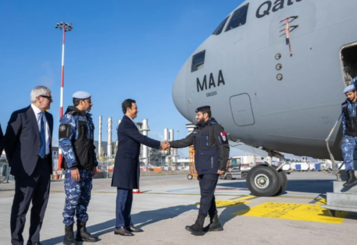Avioni me ushtarë nga Katari përplaset me dritat e aeroportit në Milano