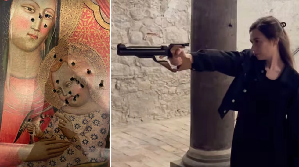 Përdori ikonën e Shën Mërisë si tabelë qitjeje, dënohet politikania zvicerane