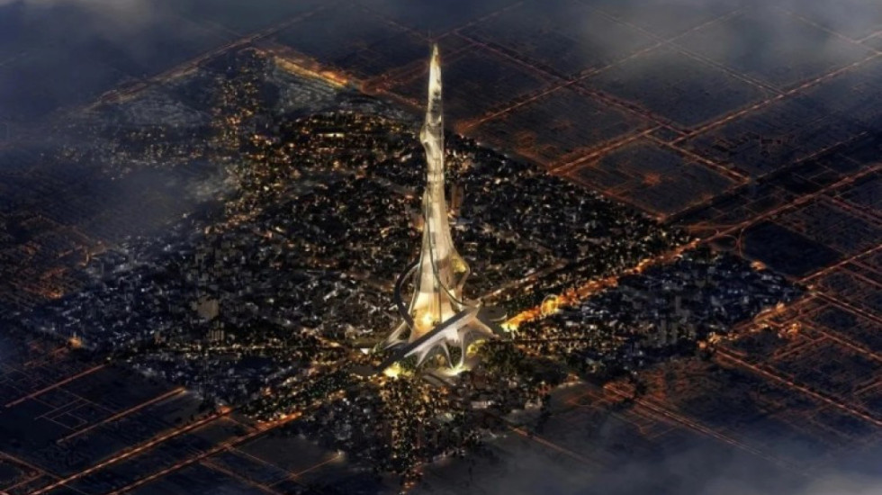 Qiellgërvishtësi që “prek” retë, Arabia Saudite po ndërton kullën 2 km të lartë