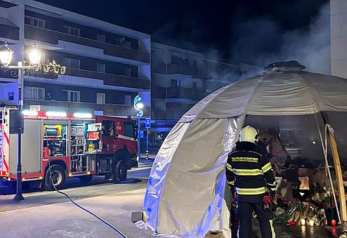 Digjet memoriali për 41 viktimat e zjarrit në Crans-Montana, dyshohet se qirinjtë ndezën tendën