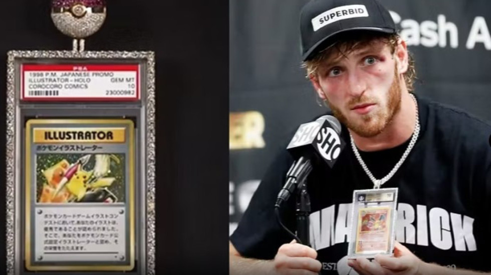 16 mln dollarë për një kartë Pokémon Pikachu, Logan Paul thyen të gjitha rekordet