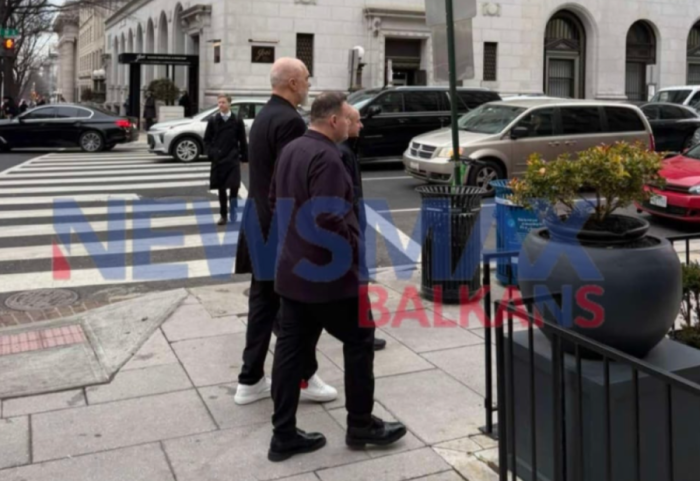 EKSKLUZIVE/ Edi Rama në rrugët e Uashingtonit para themelimit zyrtar të Bordit të Paqes