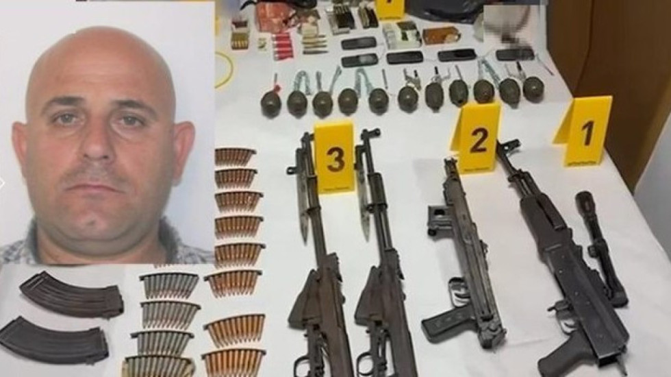 “Furnitorit” të dyshuar të atentatit në Rinas i gjendet arsenal armësh e municionesh