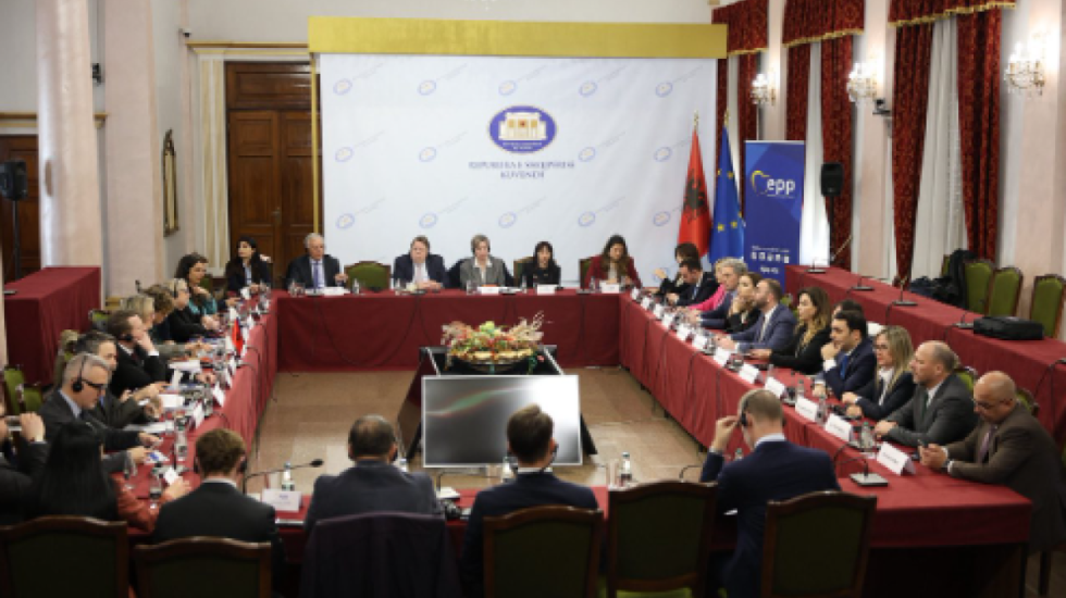 Deputetët e PD takojnë delegacionin e PPE, Bardhi: Zhvillimet në Shqipëri, në fokusin evropian