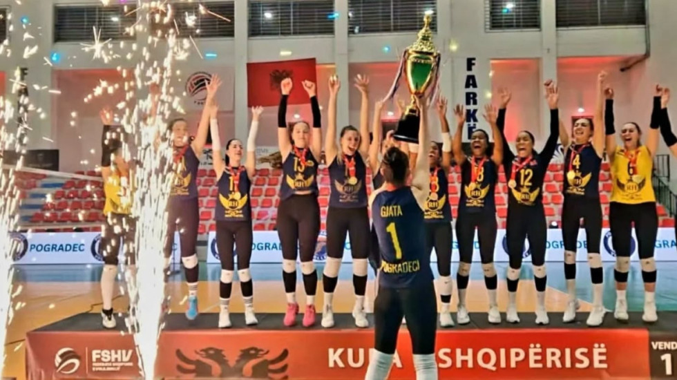Pogradeci shkruan historinë në volej për femra, Tirana i “rrëmben” Kupën Partizanit