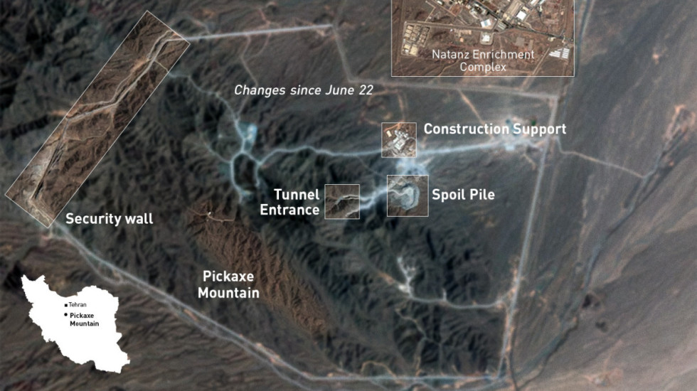 Fortesa bërthamore e Iranit e varrosur 100 metra thellë, si ‘Mali Kazmë’ mund të "zhbllokojë" luftën