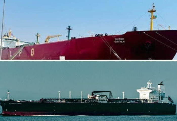 Lufta për Ngushticën e Hormuzit, Irani lejoi kalimin e dy anijeve indiane dhe një cisternë pakistaneze