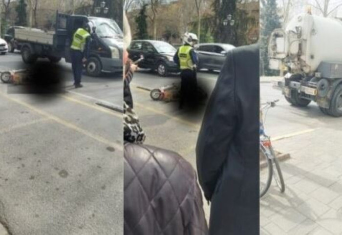 Aksident me vdekje në Tiranë, autoboti përplas gruan me motoçikletë