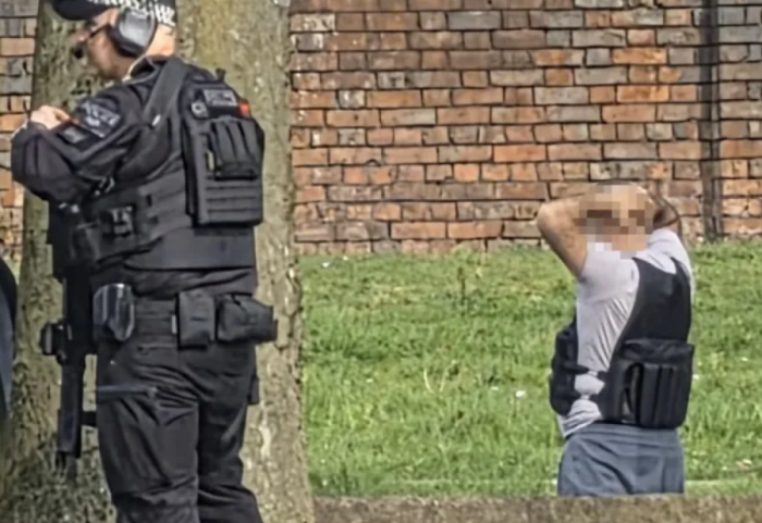 Shqiptari me xhup të çuditshëm ngre në këmbë policinë britanike, e kujtuan për kamikaz
