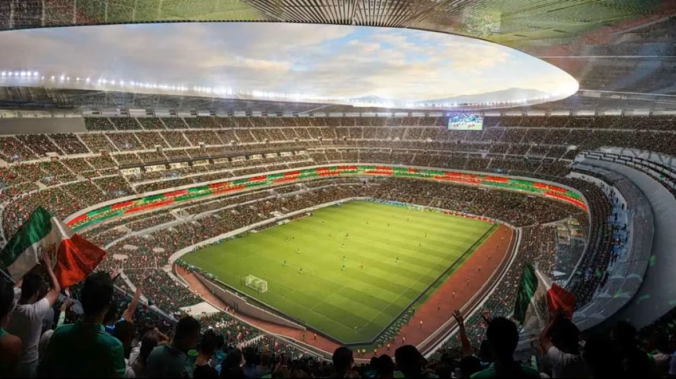 Do të presë ndeshjen hapëse të Botërorit 2026, shfaqet një vrimë në stadiumin “Azteka” në Meksikë