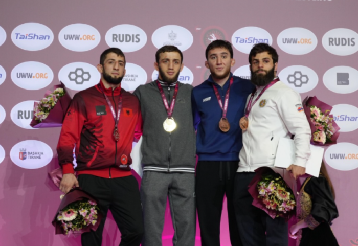 Medaljen e argjendtë, Islam Dudaev shpallet nënkampion i Europës në Tiranë